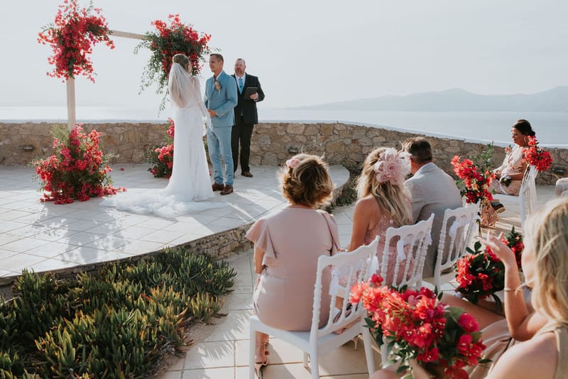 Cara and Mike Wedding in Mykonos Island