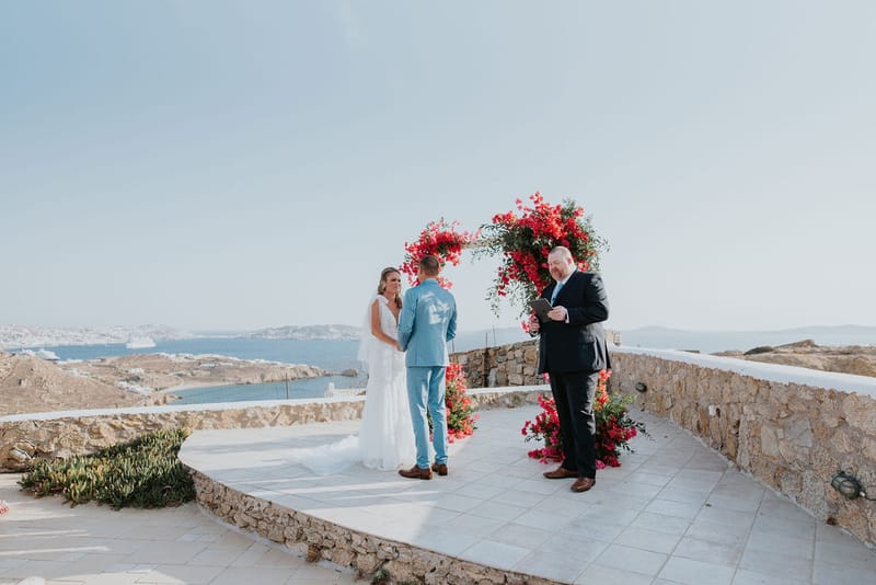 Cara and Mike Wedding in Mykonos Island