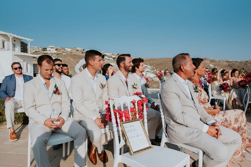Cara and Mike Wedding in Mykonos Island