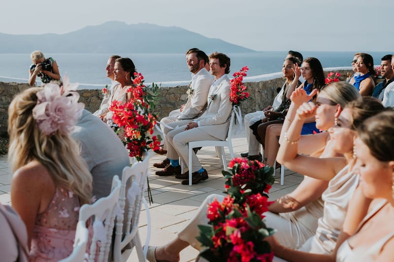 Cara and Mike Wedding in Mykonos Island