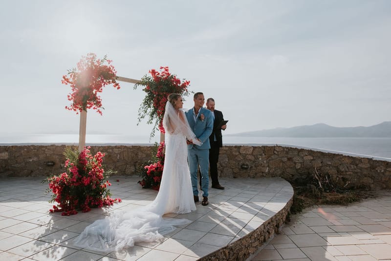 Cara and Mike Wedding in Mykonos Island