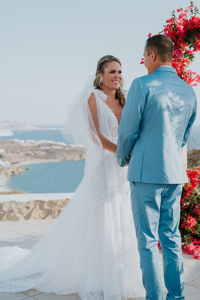 Cara and Mike Wedding in Mykonos Island