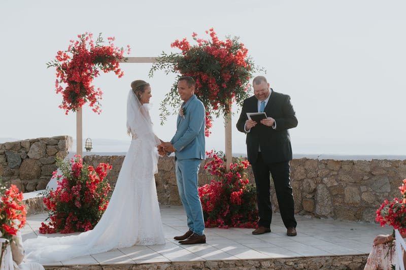 Cara and Mike Wedding in Mykonos Island