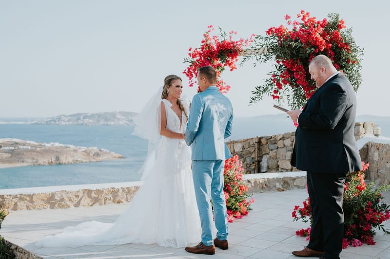 Cara and Mike Wedding in Mykonos Island