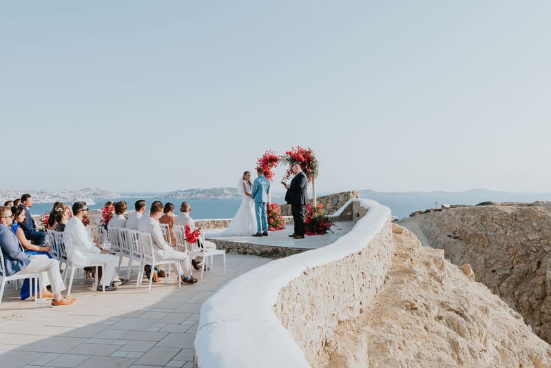 Cara and Mike Wedding in Mykonos Island