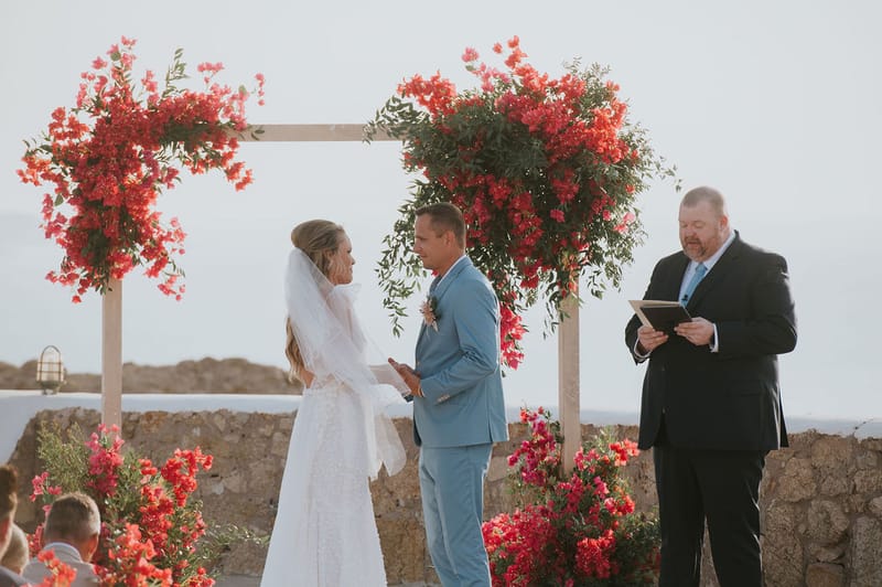 Cara and Mike Wedding in Mykonos Island