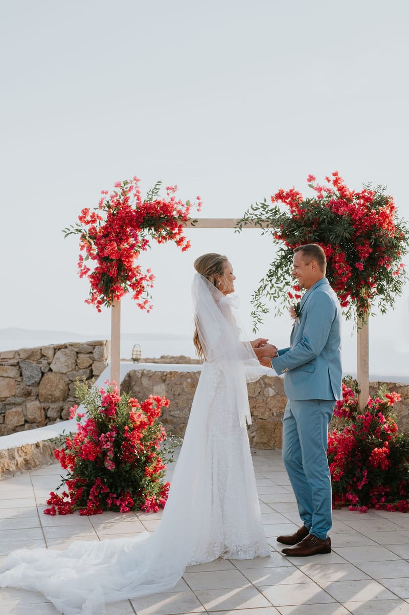 Cara and Mike Wedding in Mykonos Island