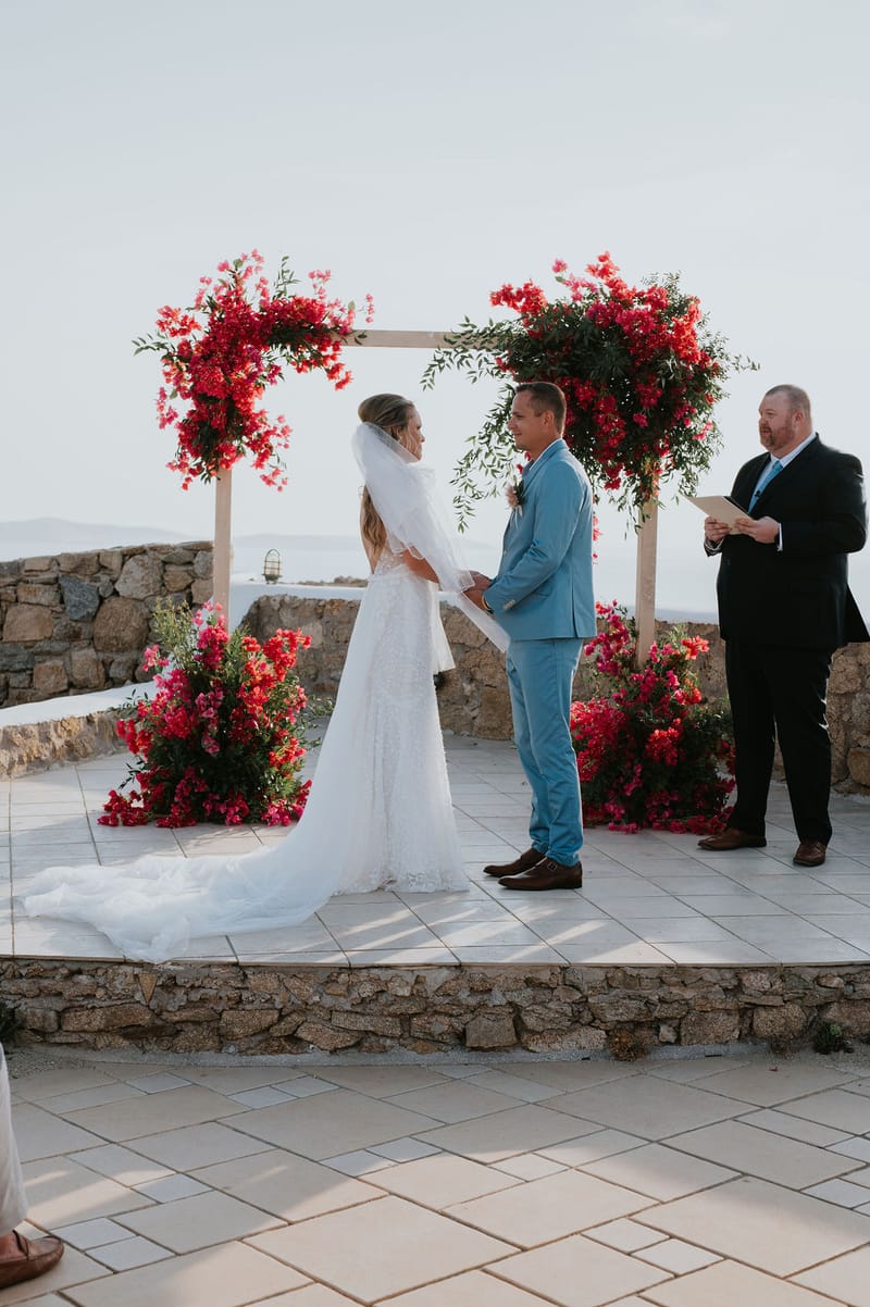 Cara and Mike Wedding in Mykonos Island