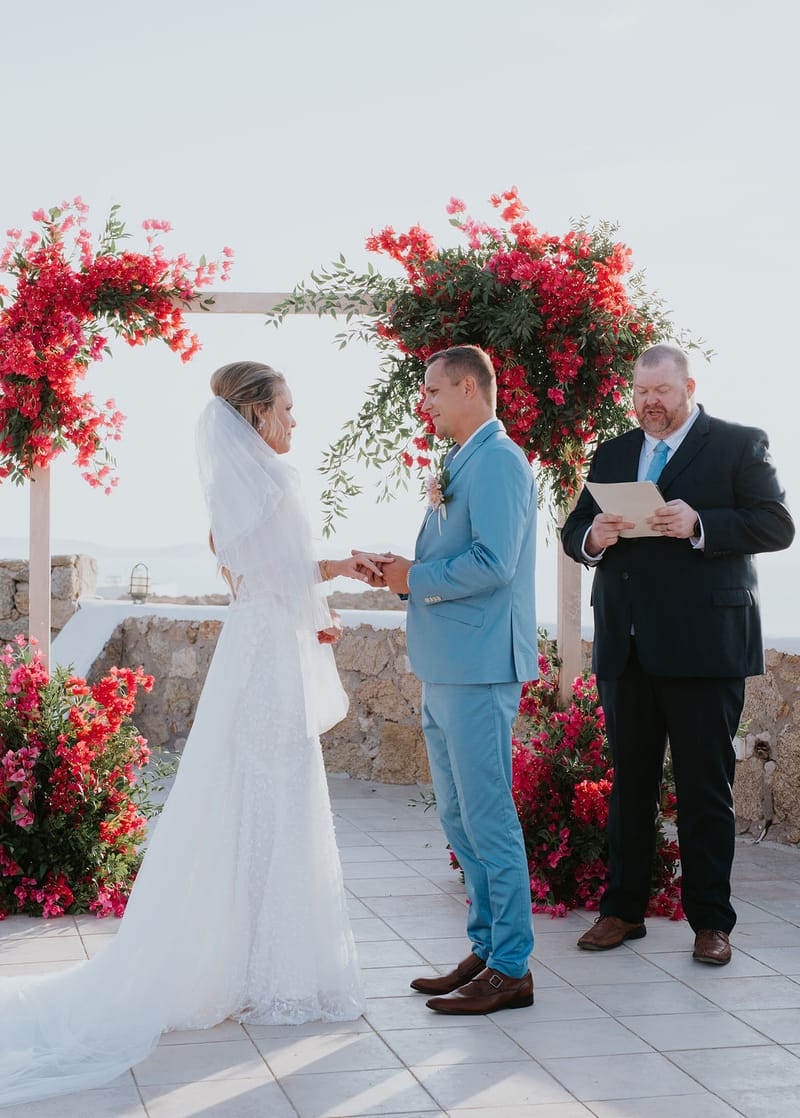 Cara and Mike Wedding in Mykonos Island