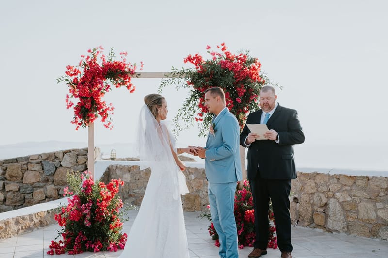 Cara and Mike Wedding in Mykonos Island