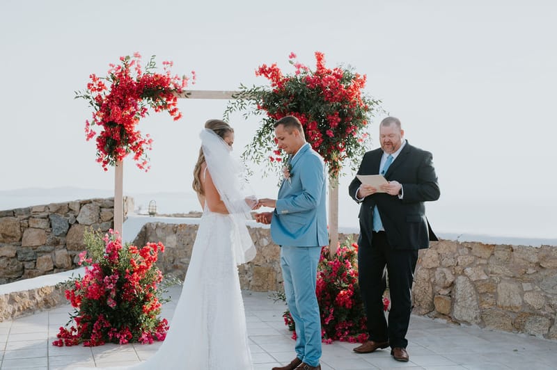 Cara and Mike Wedding in Mykonos Island