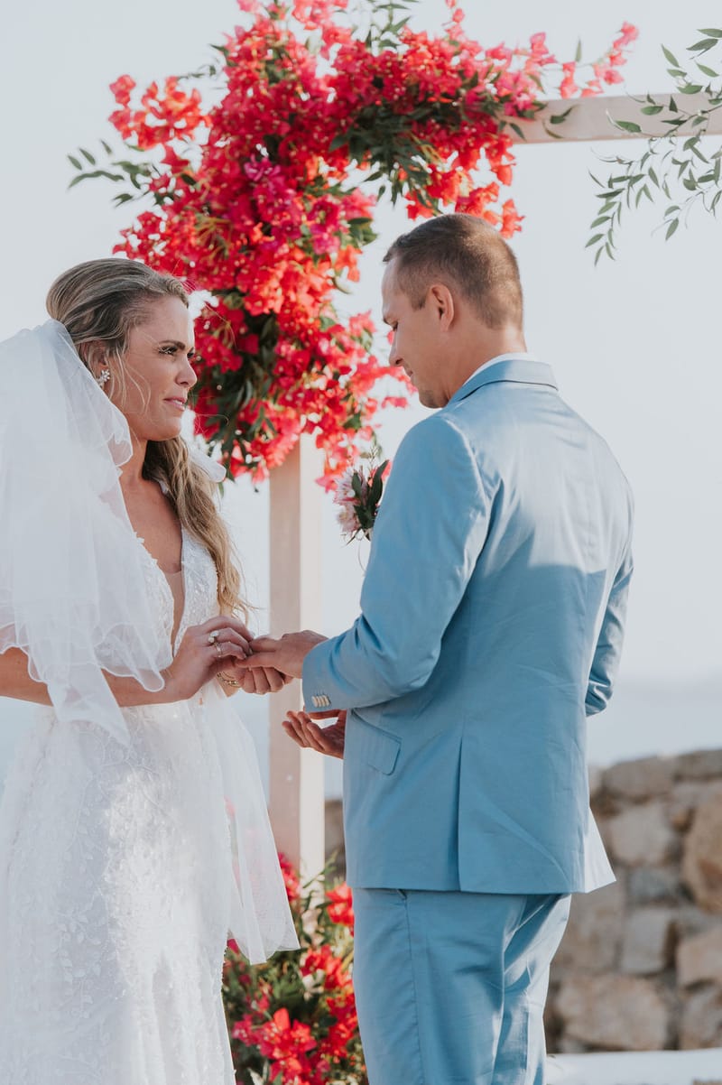 Cara and Mike Wedding in Mykonos Island