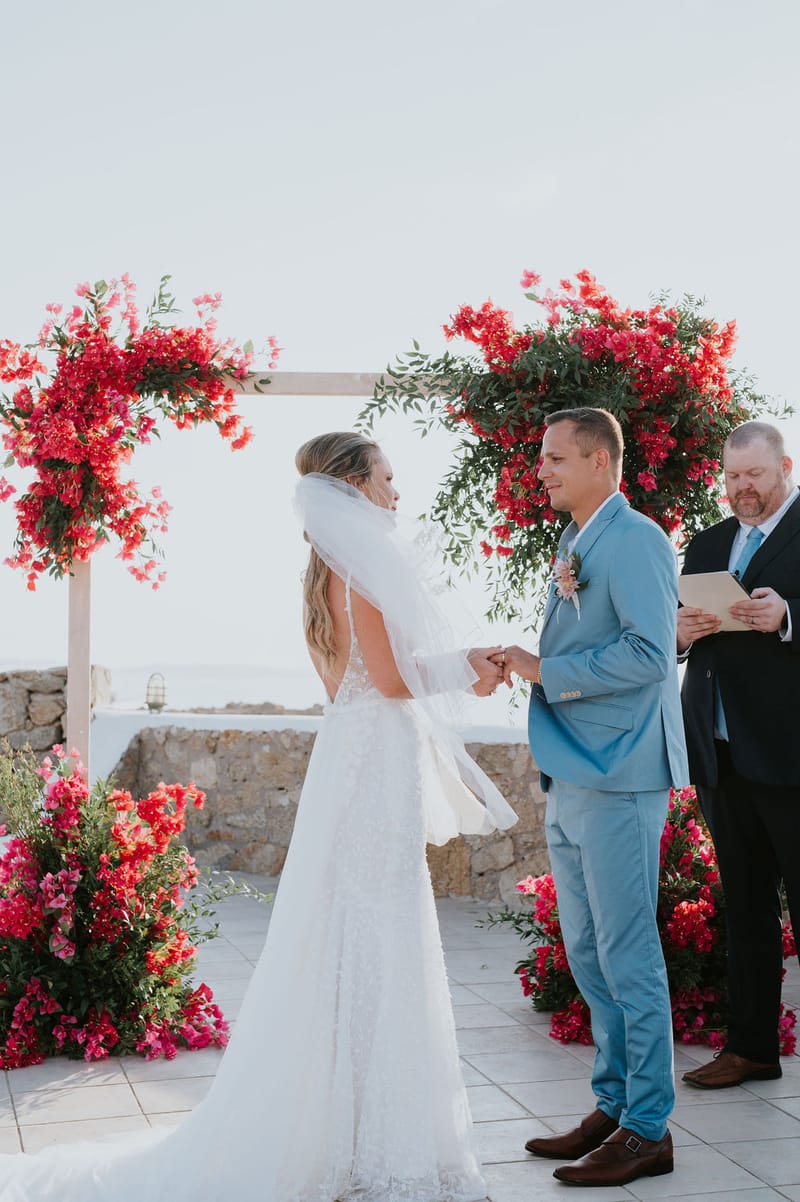Cara and Mike Wedding in Mykonos Island