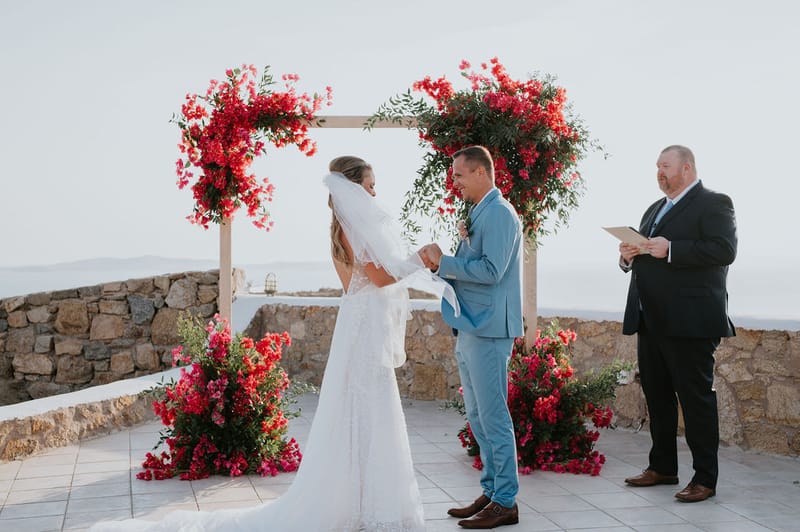 Cara and Mike Wedding in Mykonos Island