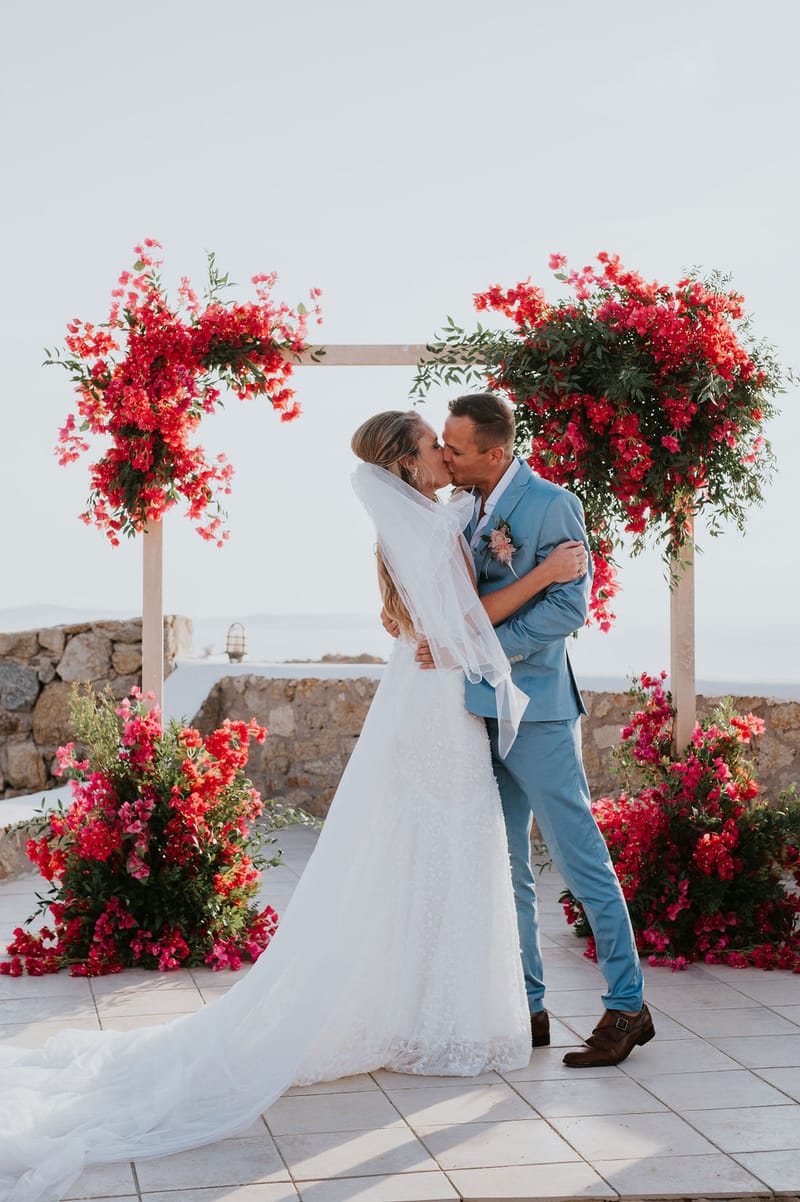 Cara and Mike Wedding in Mykonos Island