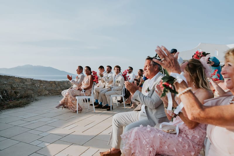 Cara and Mike Wedding in Mykonos Island