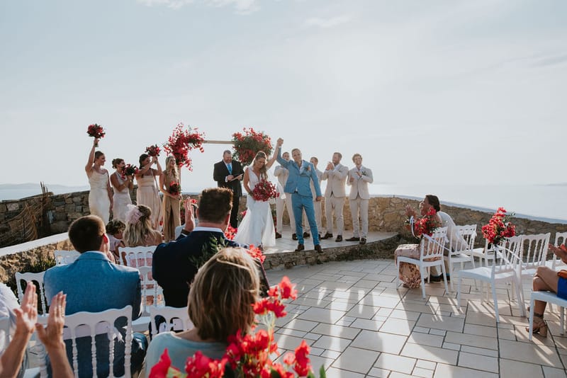 Cara and Mike Wedding in Mykonos Island