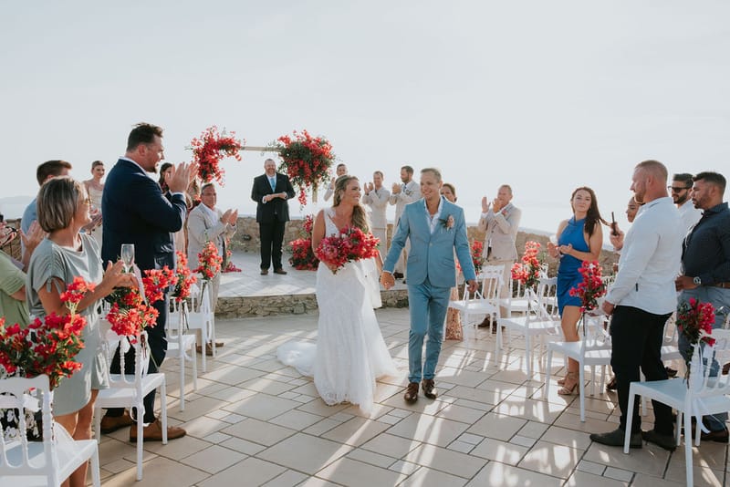 Cara and Mike Wedding in Mykonos Island
