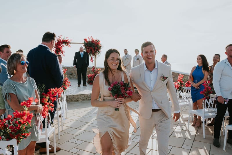 Cara and Mike Wedding in Mykonos Island