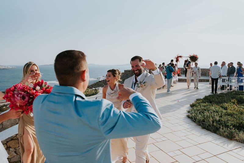 Cara and Mike Wedding in Mykonos Island
