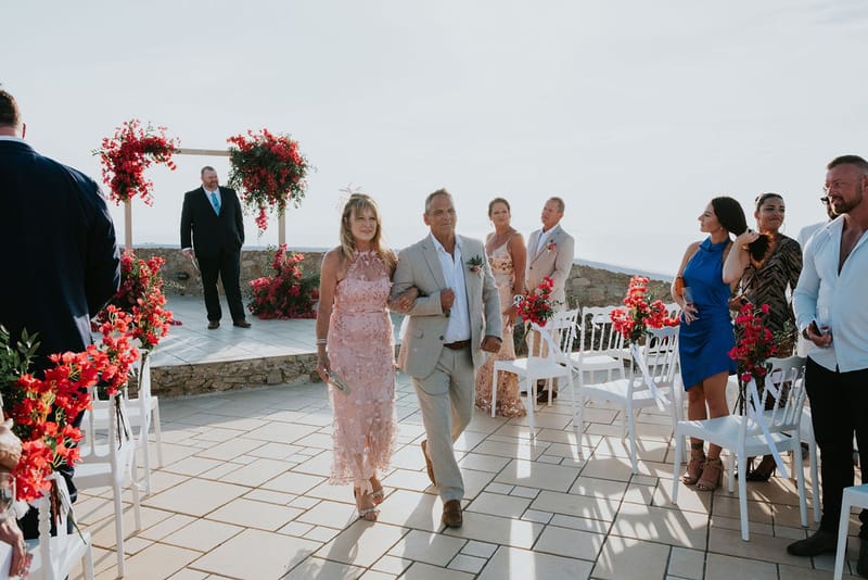 Cara and Mike Wedding in Mykonos Island