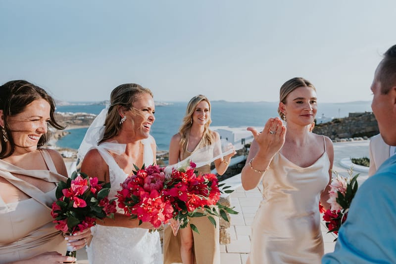 Cara and Mike Wedding in Mykonos Island