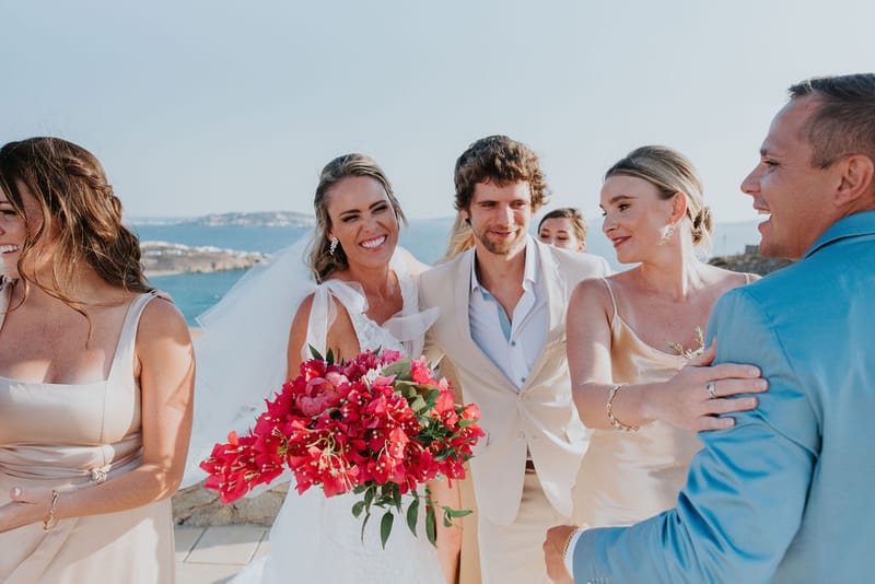 Cara and Mike Wedding in Mykonos Island