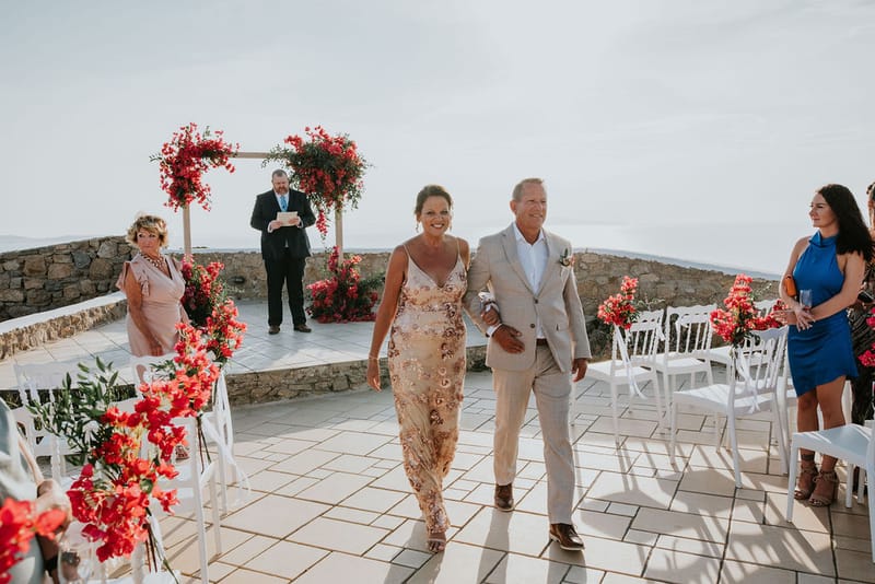 Cara and Mike Wedding in Mykonos Island