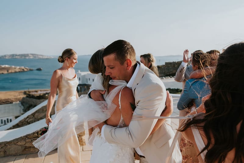 Cara and Mike Wedding in Mykonos Island