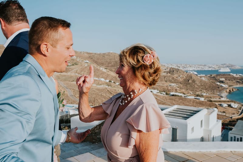 Cara and Mike Wedding in Mykonos Island