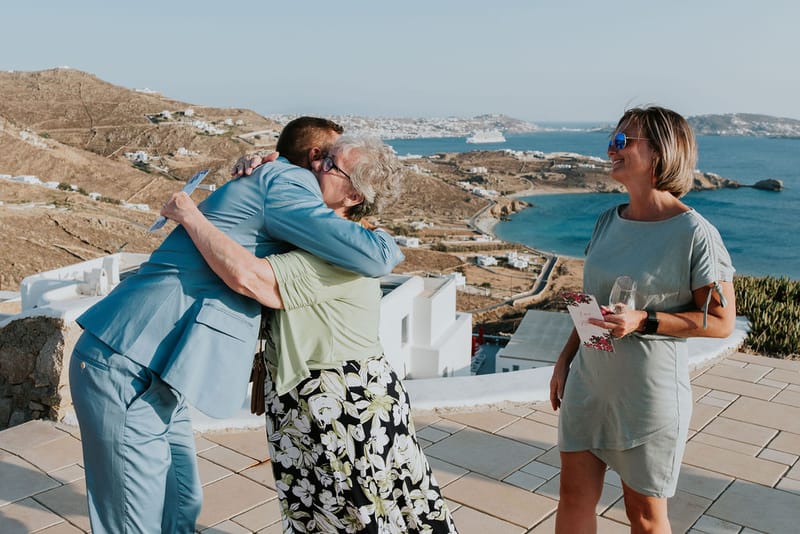 Cara and Mike Wedding in Mykonos Island