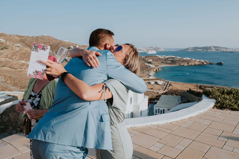 Cara and Mike Wedding in Mykonos Island