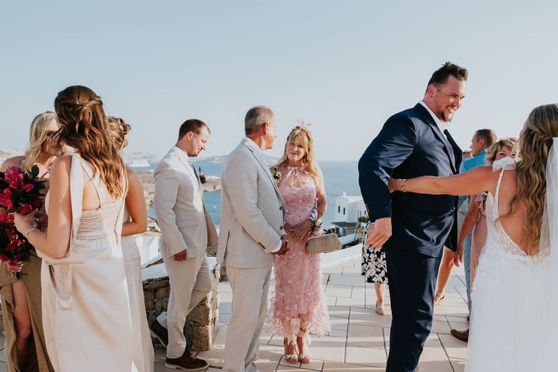 Cara and Mike Wedding in Mykonos Island