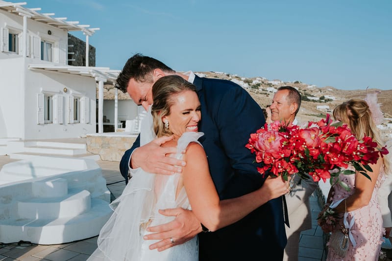 Cara and Mike Wedding in Mykonos Island
