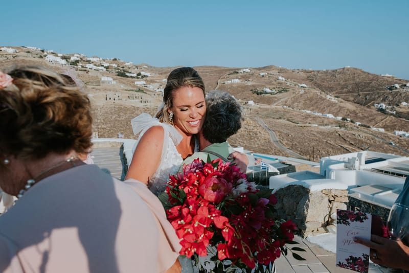 Cara and Mike Wedding in Mykonos Island