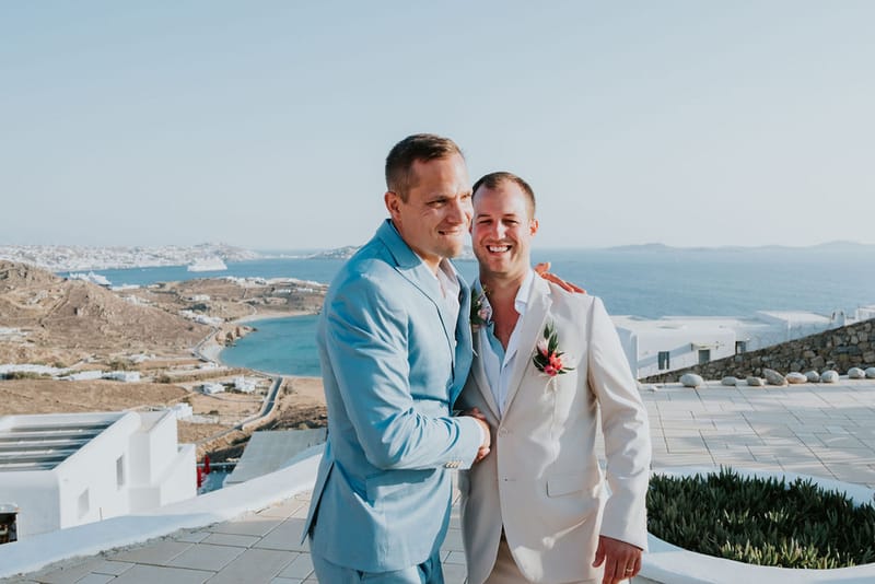 Cara and Mike Wedding in Mykonos Island