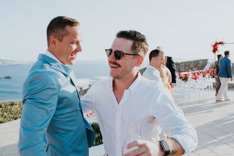 Cara and Mike Wedding in Mykonos Island