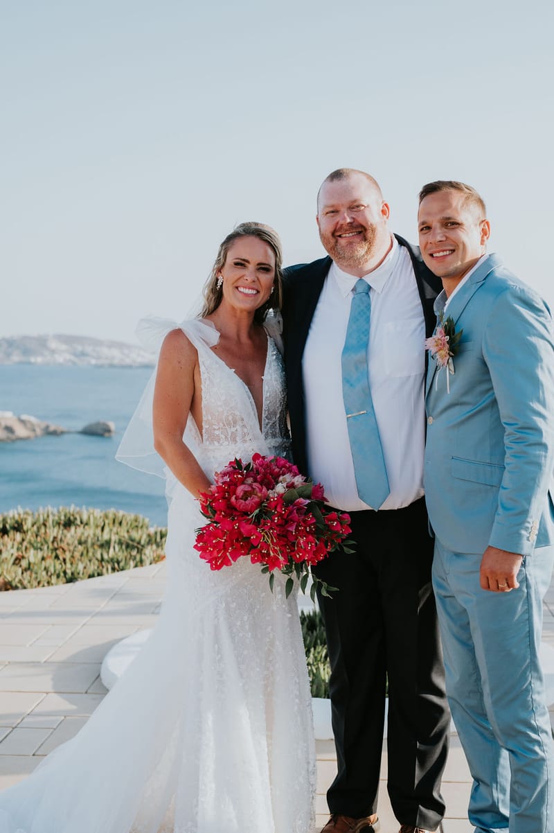 Cara and Mike Wedding in Mykonos Island