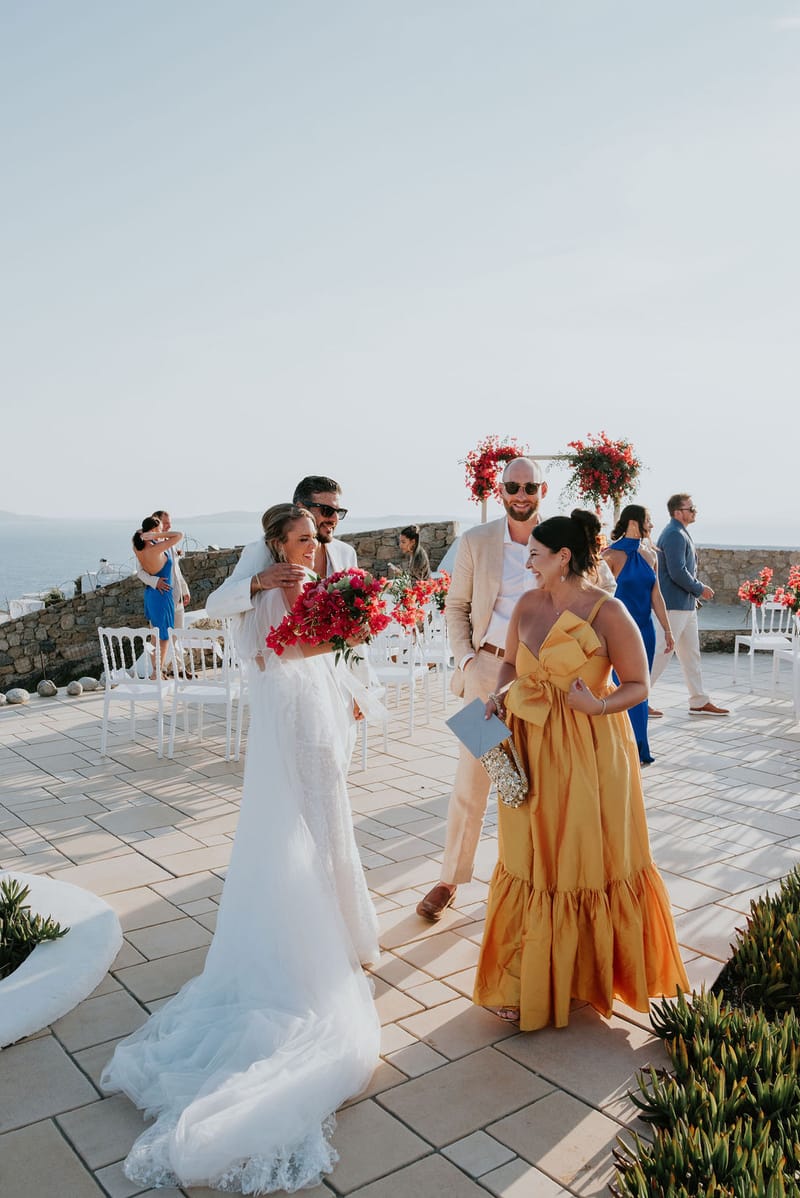 Cara and Mike Wedding in Mykonos Island