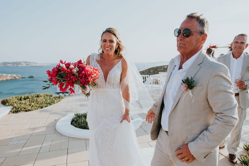 Cara and Mike Wedding in Mykonos Island