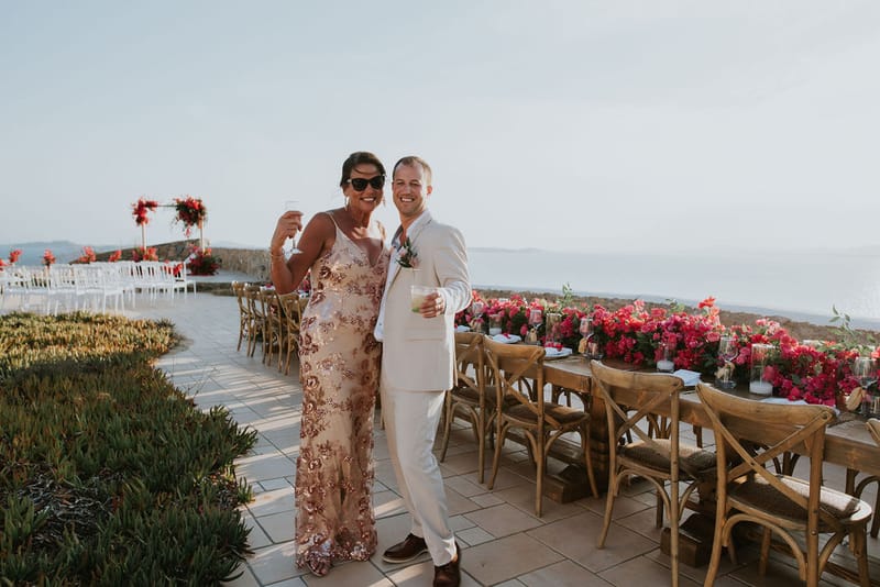 Cara and Mike Wedding in Mykonos Island