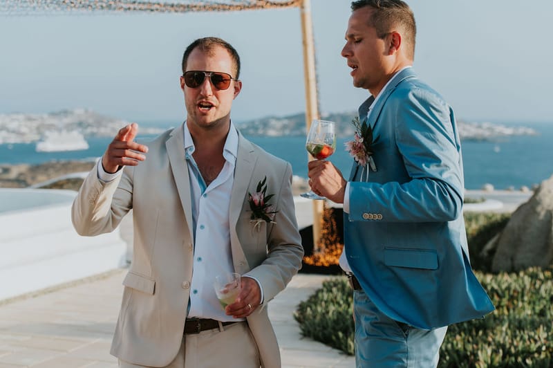 Cara and Mike Wedding in Mykonos Island