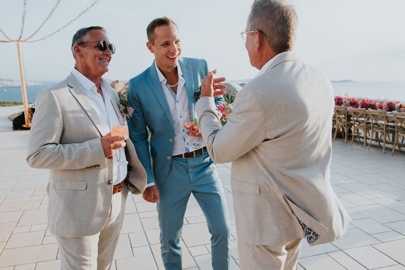 Cara and Mike Wedding in Mykonos Island