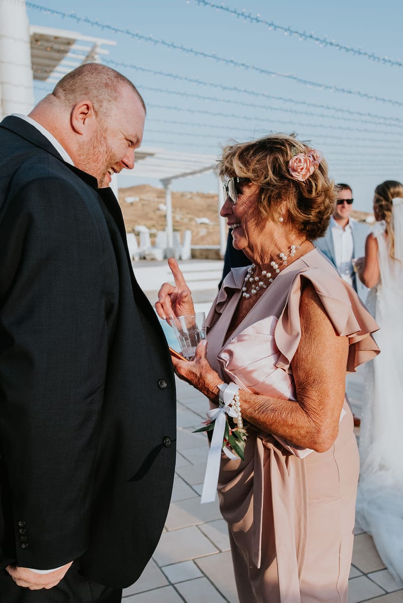 Cara and Mike Wedding in Mykonos Island