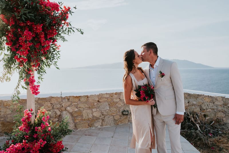 Cara and Mike Wedding in Mykonos Island