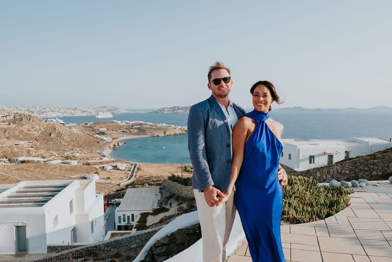 Cara and Mike Wedding in Mykonos Island