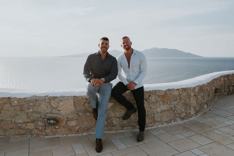 Cara and Mike Wedding in Mykonos Island