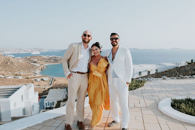 Cara and Mike Wedding in Mykonos Island