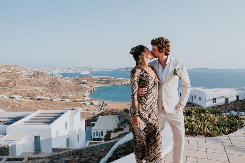 Cara and Mike Wedding in Mykonos Island