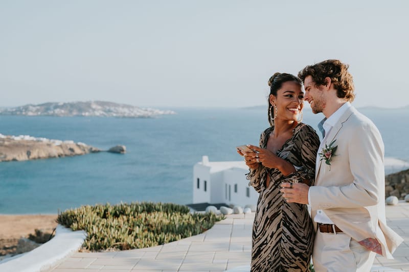 Cara and Mike Wedding in Mykonos Island